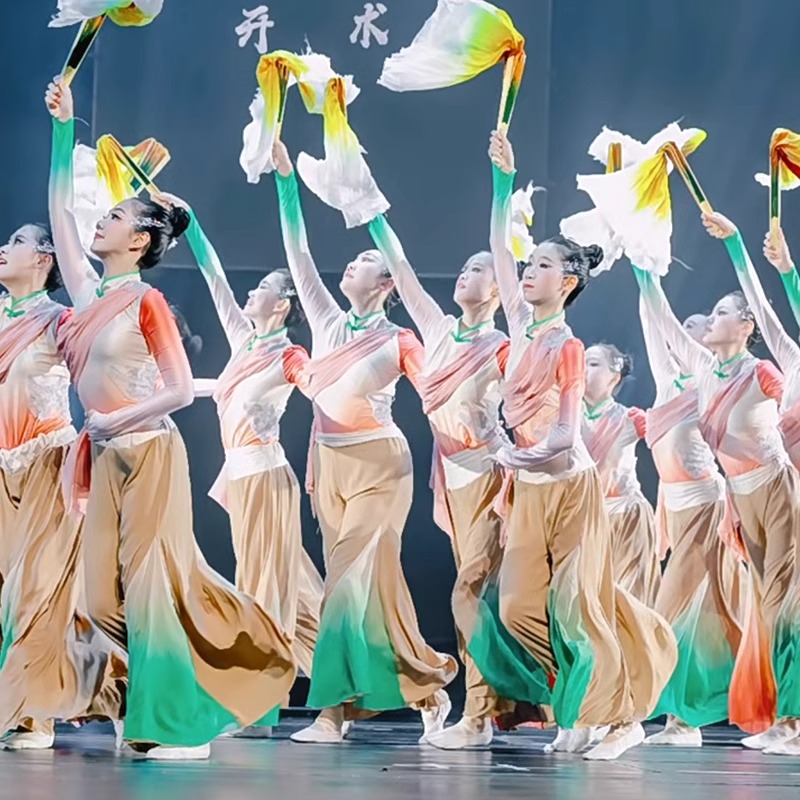 艺考练习古典舞蹈演出服