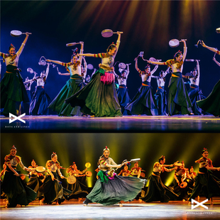 玄音鼓舞藏族舞蹈演出服女飞舞藏族舞蹈服藏族舞服舞裙艺考剧目服