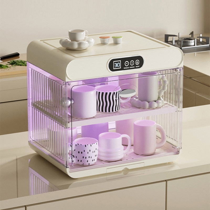 咖啡杯消毒器杯子收纳置物架