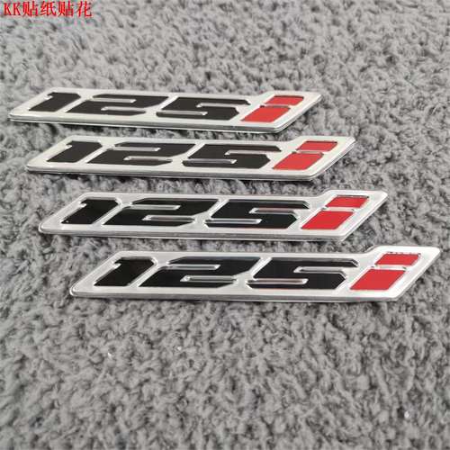 CLICK 125i150i摩托车改装原厂字母软胶贴纸3D防水防晒装饰车身贴