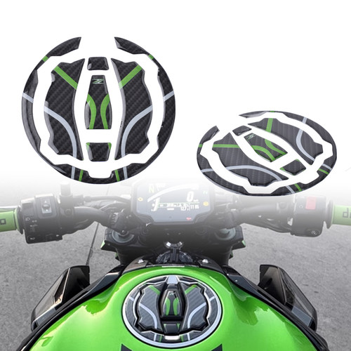 适合川崎Ninja1000 SX/Ninja H2 SX/ninja650改装油箱贴加油盖贴