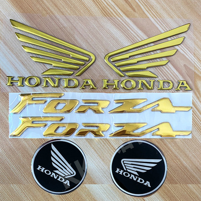 适用本田Forza立体标摩托车贴标