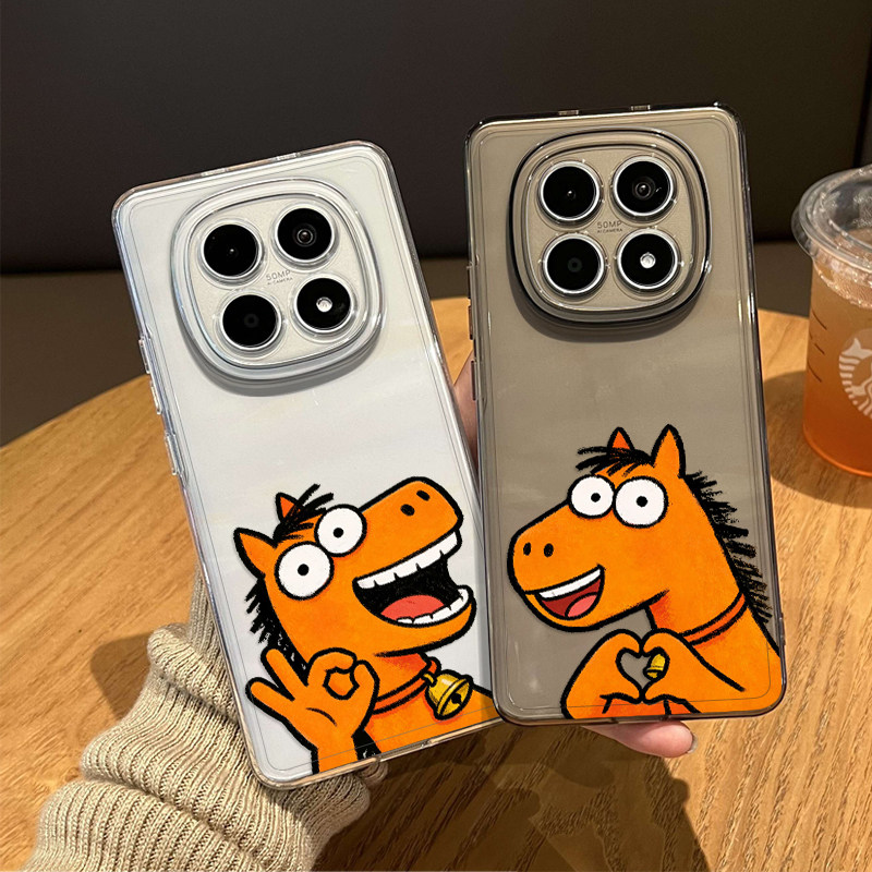 ok比心小马适用红米note15pro手机壳14透明13情侣turbo4新年12马年11t新款3本命年10搞笑9趣味外壳redmi十+男,3C数码配件,手机保护套/壳,淘宝优惠券,粉丝福利购,淘宝优惠卷