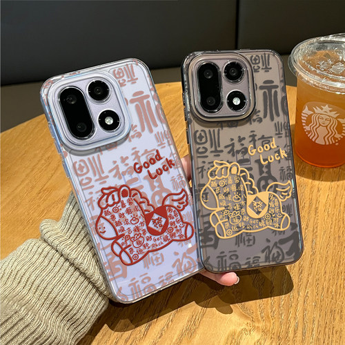 发财小马手机壳适用于一加系列