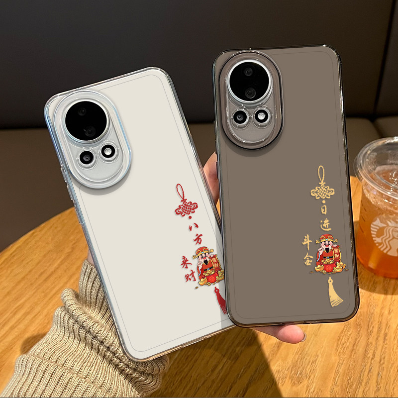 财神爷八方来财手机壳适用于华为