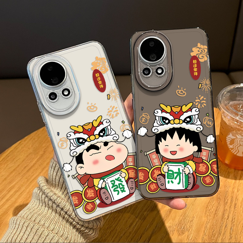 醒狮蜡笔小新适用华为nova14手机壳13pro小丸子12ultra情侣11se新年10马年9新款8本命年7外壳15保护套过年女,3C数码配件,手机保护套/壳,淘宝优惠券,粉丝福利购,淘宝优惠卷