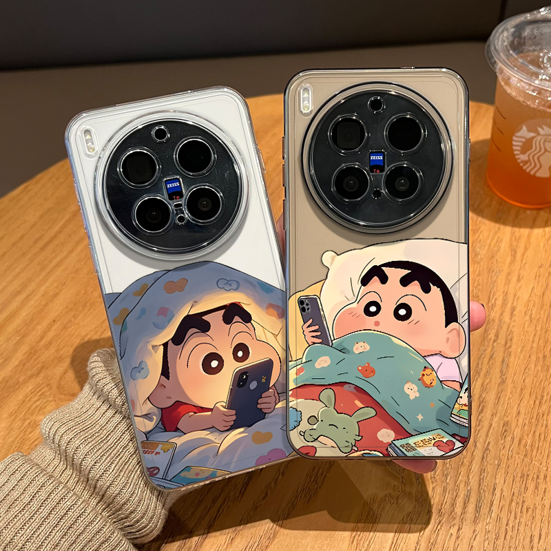 被窝蜡笔小新手机壳适用vivo系列