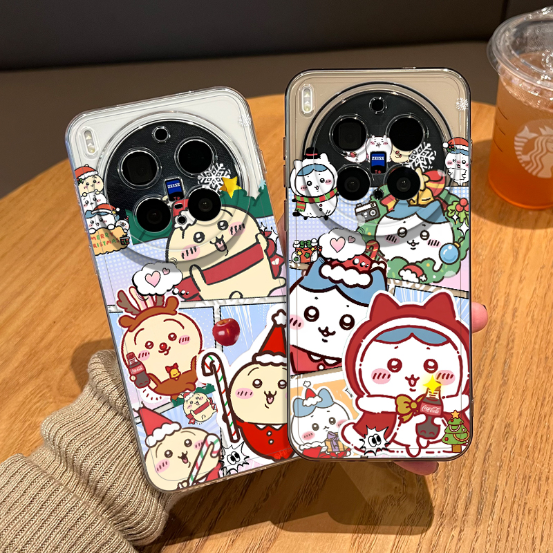 圣诞chiikawa手机壳适用vivo系列
