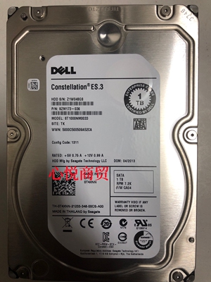 DELL企业硬盘1T3.5SATA7.2K