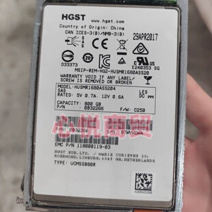 SSD固态硬盘 存储 800G 2.5寸 12gb EMC SAS 005051682