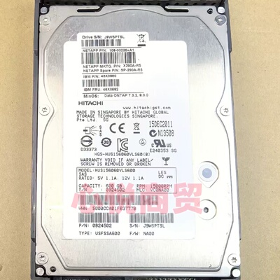 Netapp600G15K3.5SAS-FC