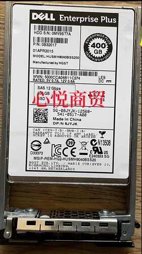 戴尔2.5400GSAS固态硬盘