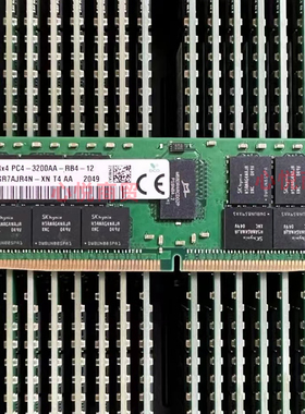 SK 海力士 HMAA8GR7AJR4N-XN 64G DDR4 3200 REG ECC 服务器内存