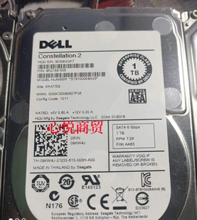 ST91000640NS 2.5 DELL 7.2K 09KW4J SATA 6gb服务器硬盘 戴尔