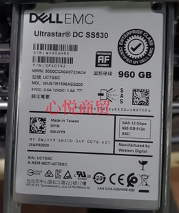 SC5020康贝 0WJVY9 SSD固态存储硬盘 960G 12gb DELL戴尔 SAS EMC