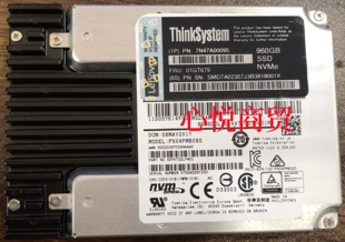 服务器 01GT679 SSD固态硬盘960G NVMe 2.5 联想 U.2 7N47A00095