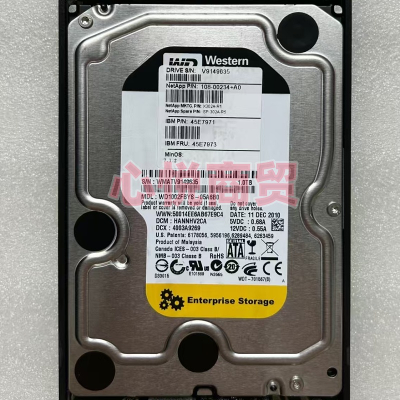 Netapp1T3.5寸SATA7.2K