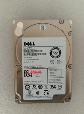 DELL戴尔 02RR9T ST900MM0006 900G 2.5 10K SAS 6gb 服务器硬盘