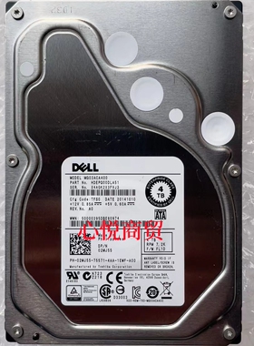 DELL/戴尔 02MJ55  MG03ACA400 4T 3.5寸 SATA 6gb 服务器硬盘