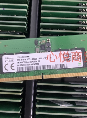 SK 海力士 HMCG66AEBSA095N 8G 1RX16 PC5-4800 DDR5 笔记本内存