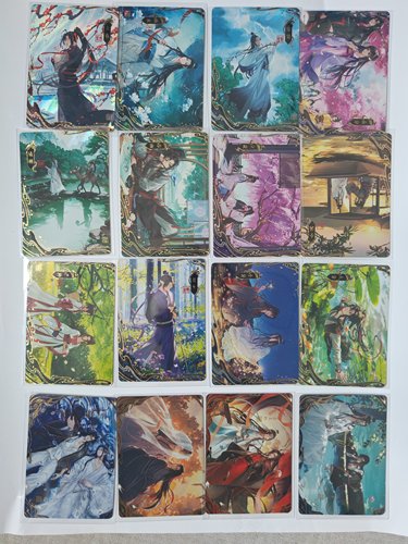 卡游魔道祖师第四弹CP 插画 Q版卡全套正版卡牌单卖收藏