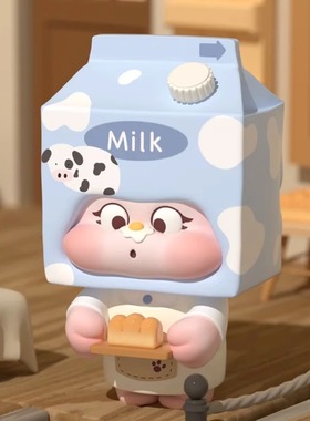 TIMID NIDD小奶包小狐天使熊崽大娃潮玩手办限量吊卡摆件礼物可爱