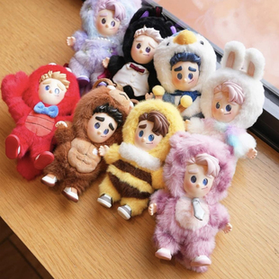 现货先驱者你好朋友系列毛绒盲盒潮玩挂件摆件可爱送男生女生礼物