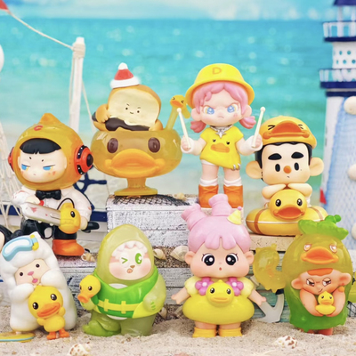 现货hidden wood寻宝派对盲盒qoqo潮玩dora摆件cimmy潮流可爱礼物