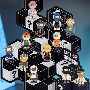 FARMER BOB四代谎言与真相徽章盲盒潮玩四代男友金属磁吸冰箱贴