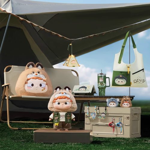 现货哦崽如果声音小剧场系列ozai耳机包数据线毛绒抱枕手办周边