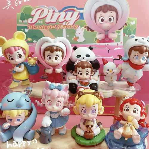 现货放肆生长piny奇妙之旅盲盒手办可爱礼物潮玩摆件