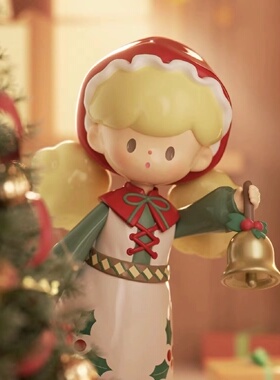 molinta爆米花妹妹见习女巫圣诞150%大娃吊卡手办礼物可爱
