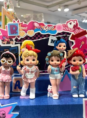 letsvan美式复古娃娃辣米盲盒辣妹街区手办女孩礼物公仔摆件玩具