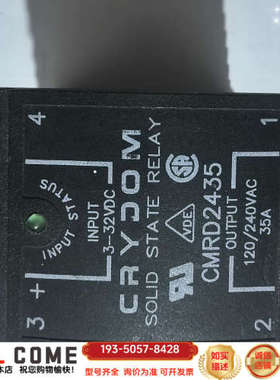 快达CRYDOM 固态继电器 CMRD2436详谈报价