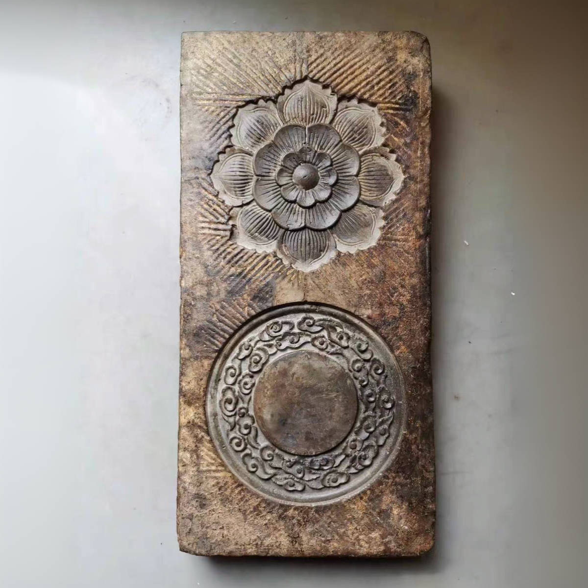 汉砖小铺茶台古砖砚台壶承干泡台