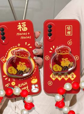 ins新年红适用一加ACE5pro手机壳OneplusACE5全包ACE6网红ACE3pro/3V防摔一加13/12喜庆个性一加15软硅胶壳套