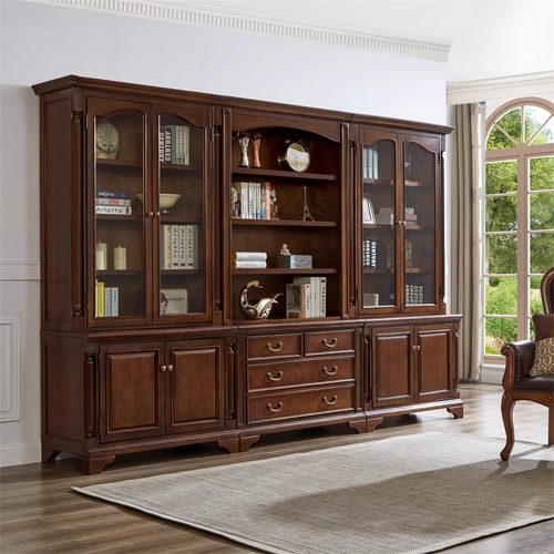 全实木自由组合置物架