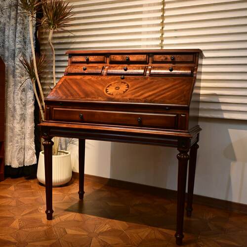 高端美式多功能实木梳妆台