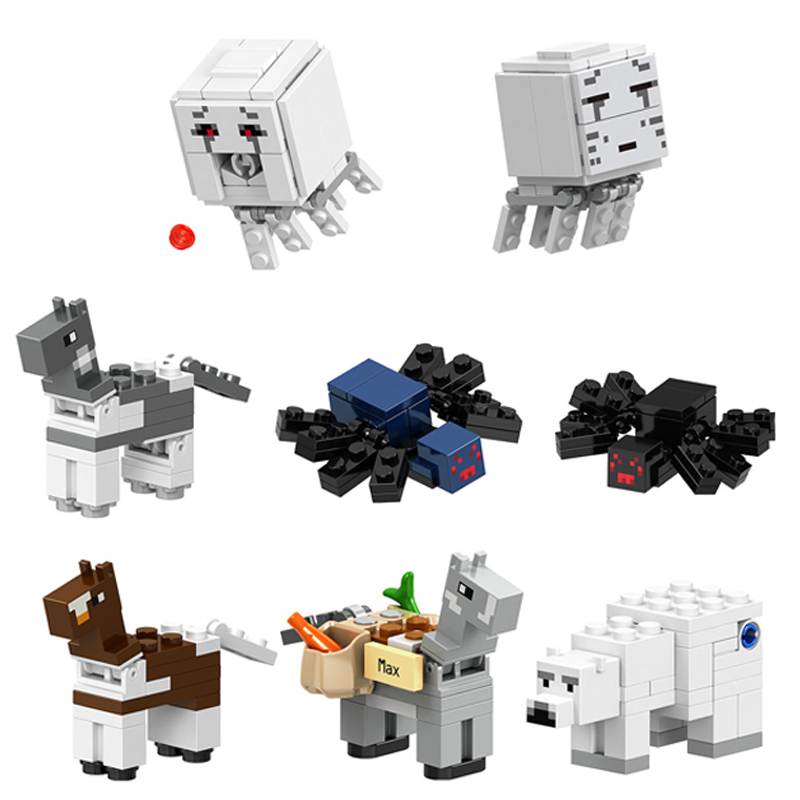 小人仔儿童玩具村庄房子积木