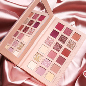 CoolBarbie俏芭比德国英国小众huda眼影闪粉大亮片沙漠玫瑰化妆品