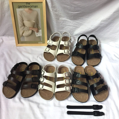 金屿鹿凉鞋女夏新款潮港风学生