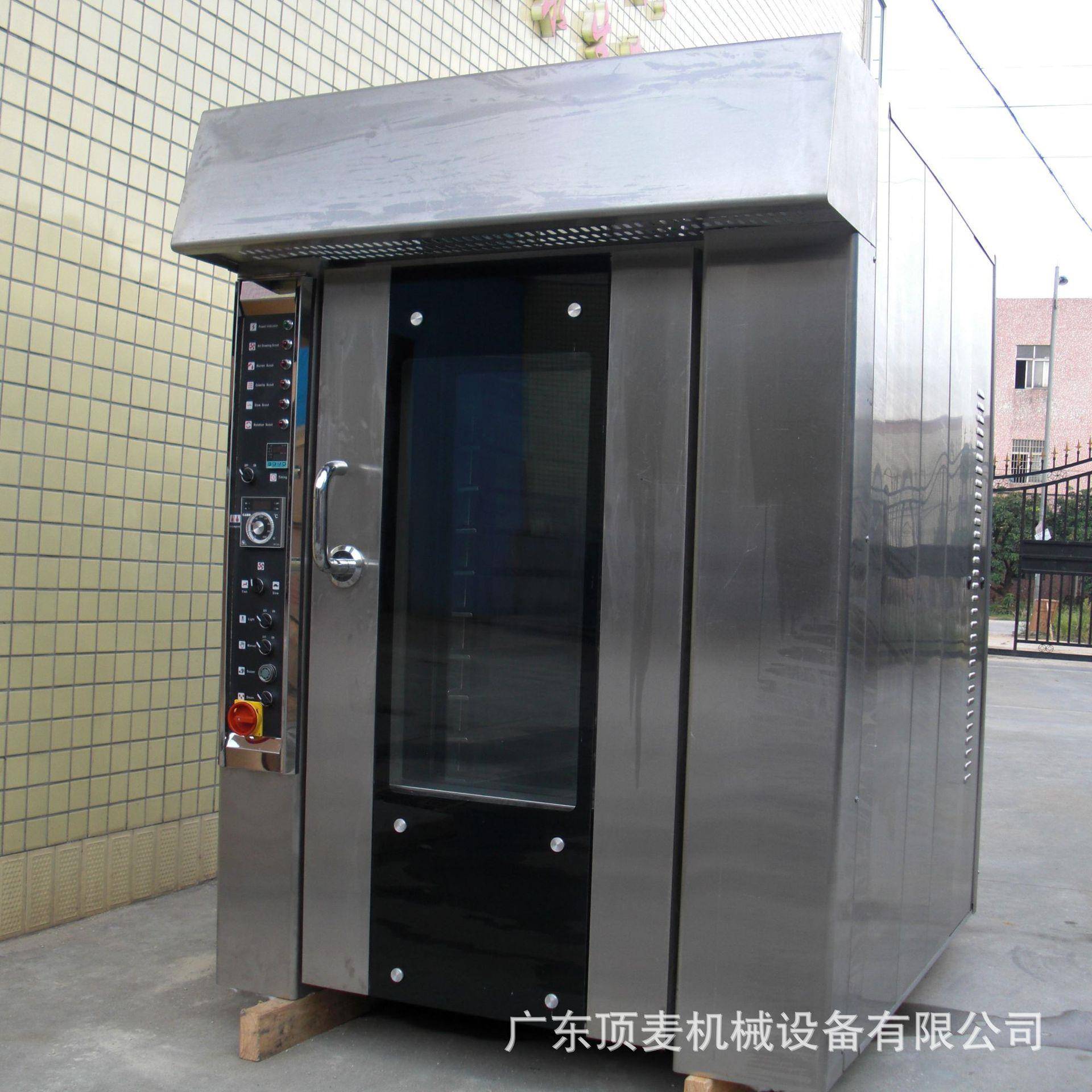 广东电力燃油12盘推车式1台车热风旋转烤炉特价烤箱、台车炉