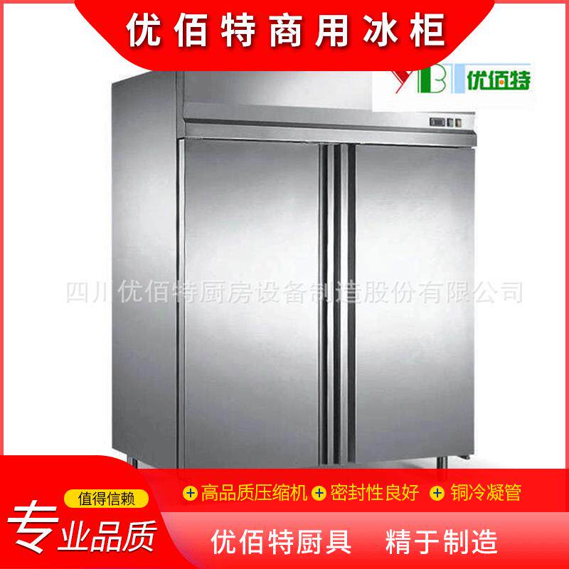 立式商用冰柜双门商用厨房冷柜冰柜冷冻商用商用冰柜厨房冰柜