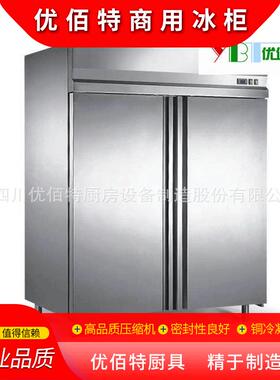 立式商用冰柜双门商用厨房冷柜冰柜冷冻商用商用冰柜厨房冰柜