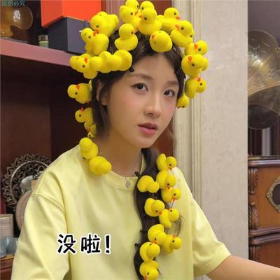 小鸡发夹张起灵儿童饰创意