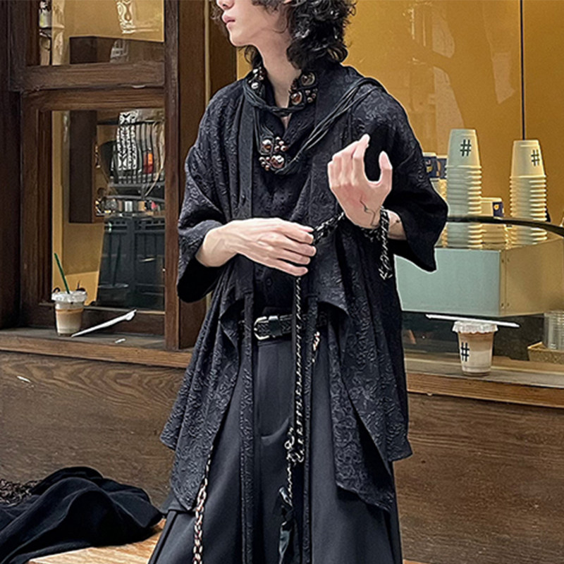 Avant-Garde Yamamoto Style Panel Patchwork Tassel Skirt Pants - Product image 2