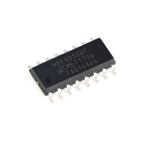 原装 HEF4052BT,653 SOIC-16 双路4通道模拟多路复用器芯片 10个