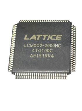 全新原装 LCMXO2-2000HC-4TG100C TQFP100 可编程逻辑器件 IC芯片
