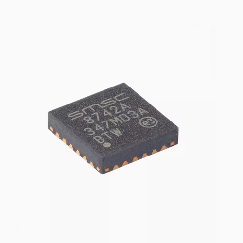 原装正品 LAN8742A-CZ-TR QFN-24 以太网收发器芯片