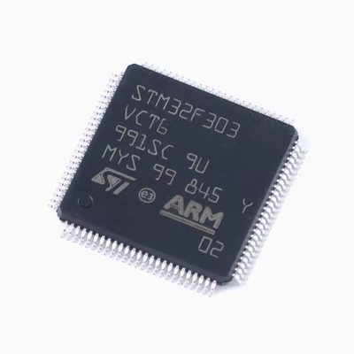 原装 STM32F303VCT6 LQFP-100 ARM Cortex-M4 32位微控制器-MCU